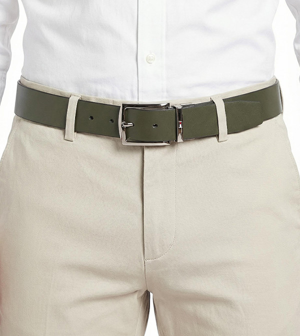Tommy Hilfiger  Leather Belts - Black Leather Belts
