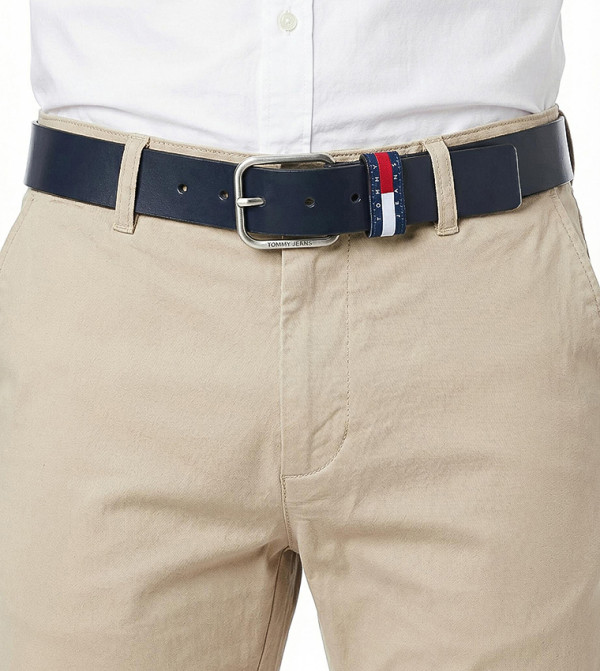 Tommy Hilfiger Belts - Navy Leather Belts