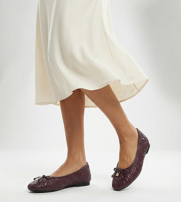 Tommy Hilfiger  Ballerinas - Burgundy undefined
