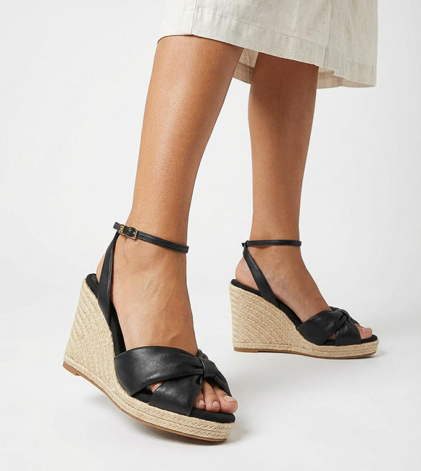 Tommy Hilfiger  Wedges - Black Wedges