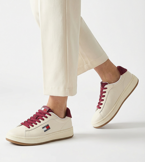Tommy Hilfiger Tommy Hilfiger - Beige Low Top