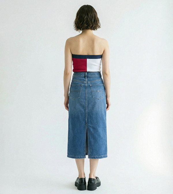 Tommy Hilfiger Cropped Tops - Multi Cropped Tops