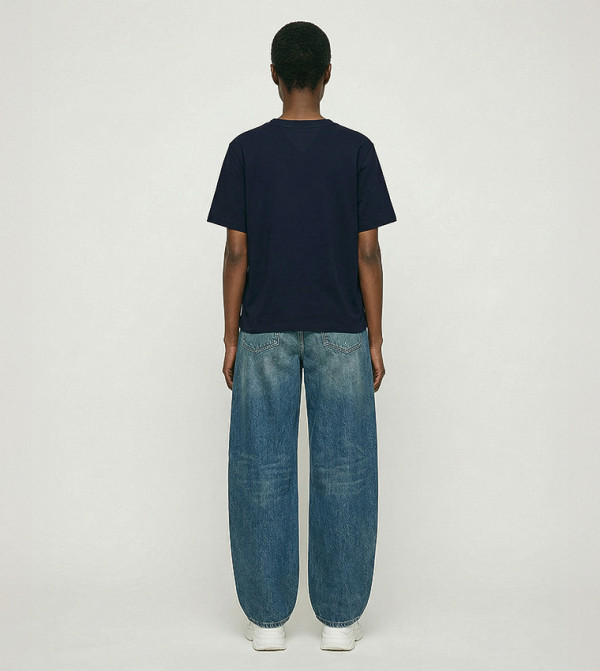 Tommy Hilfiger  Clothing - Navy Short Sleeve T-Shirts