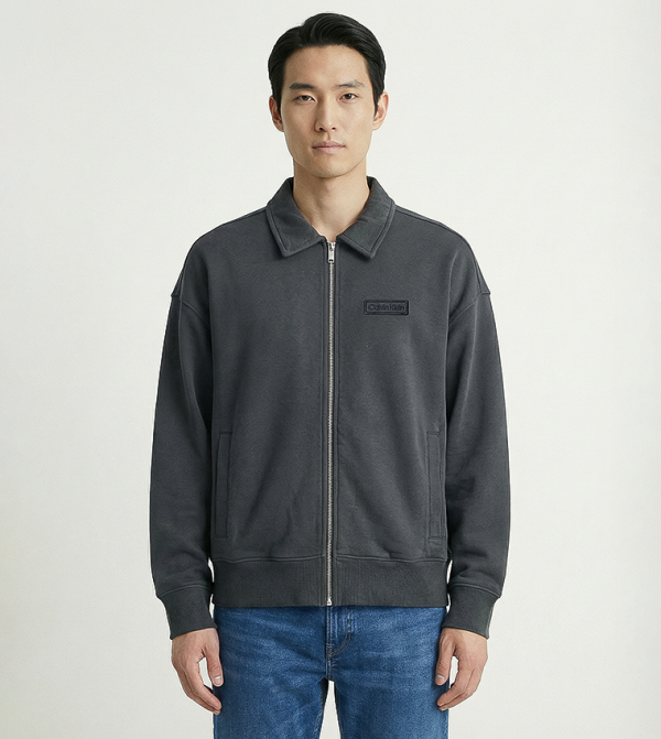 Calvin Klein Jeans Casual Jackets - CHARCOAL Casual Jackets