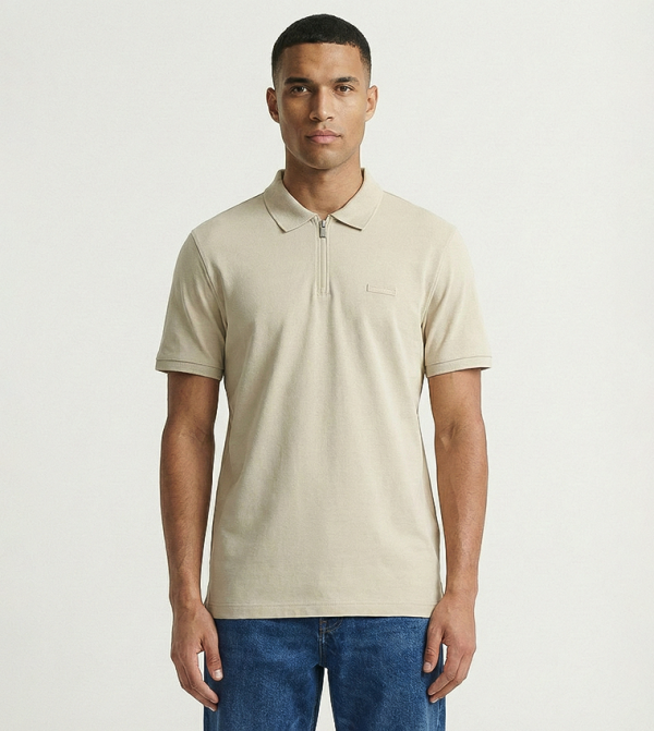 Calvin Klein Calvin Klein - Beige Polo T-shirts