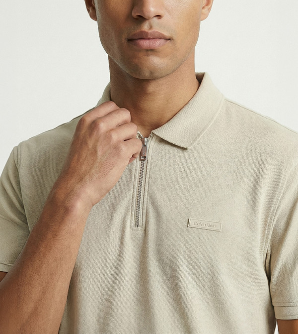 Calvin Klein Calvin Klein - Beige Polo T-shirts