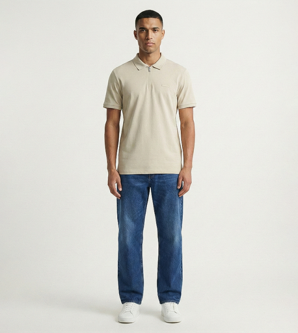 Calvin Klein Calvin Klein - Beige Polo T-shirts