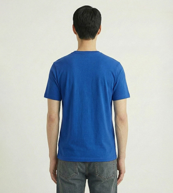 كالفن كلاين جينز كالفن كلاين جينز - أزرق Round Neck T-Shirts