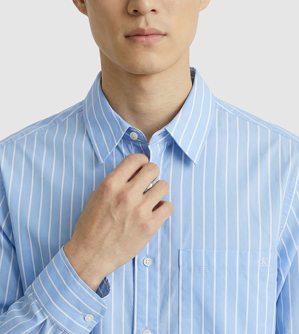 كالفين كلاين كالفين كلاين - أزرق Long Sleeves