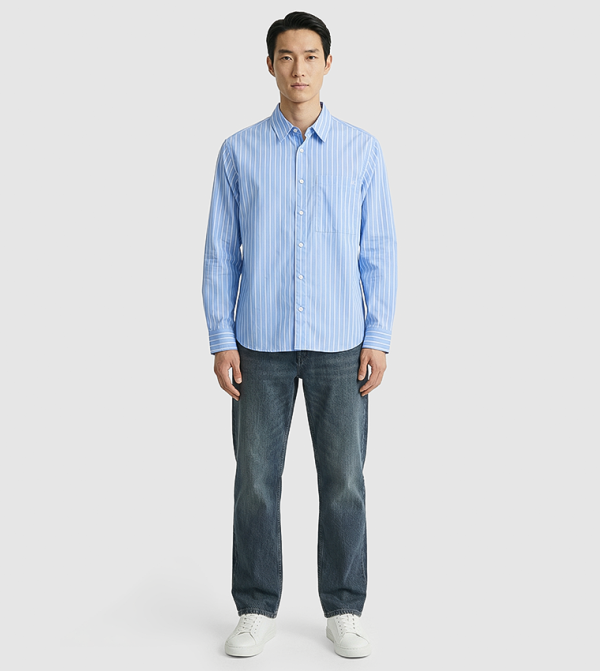 كالفين كلاين كالفين كلاين - أزرق Long Sleeves