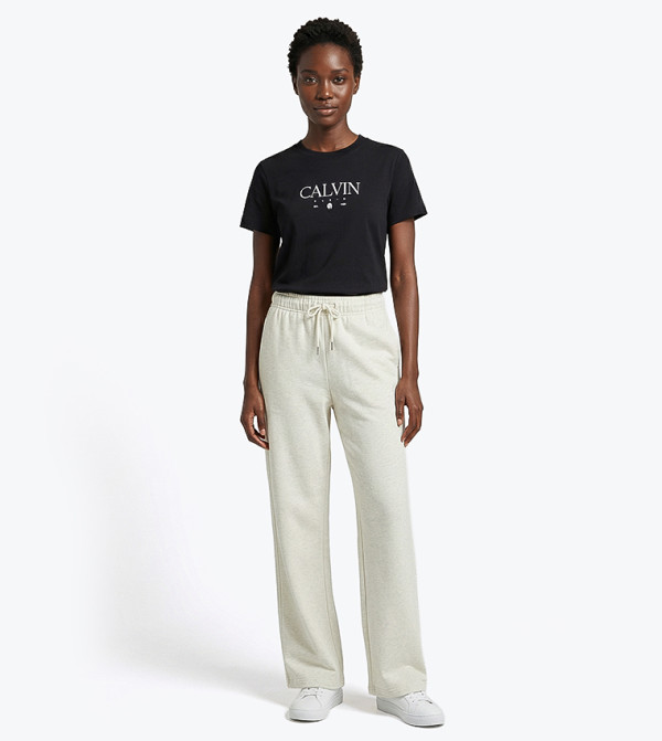 كالفن كلاين جينز  baggy-denim-edit - رمادي داكن Sweatpants