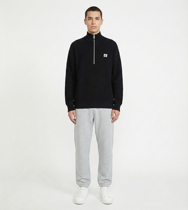 كالفن كلاين جينز سترات بياقة السلحفاة - أسود Turtle neck Sweaters