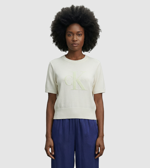 Calvin Klein Jeans  Sweaters & Cardigans - White Sweaters