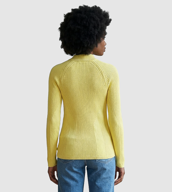 Calvin Klein Jeans  Sweaters & Cardigans - Yellow Turtle neck Sweaters
