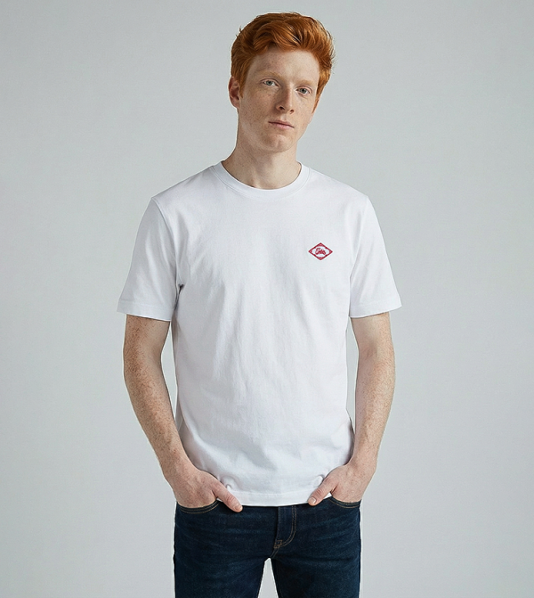 Calvin Klein Jeans Calvin Klein Jeans - White Round Neck T-Shirts