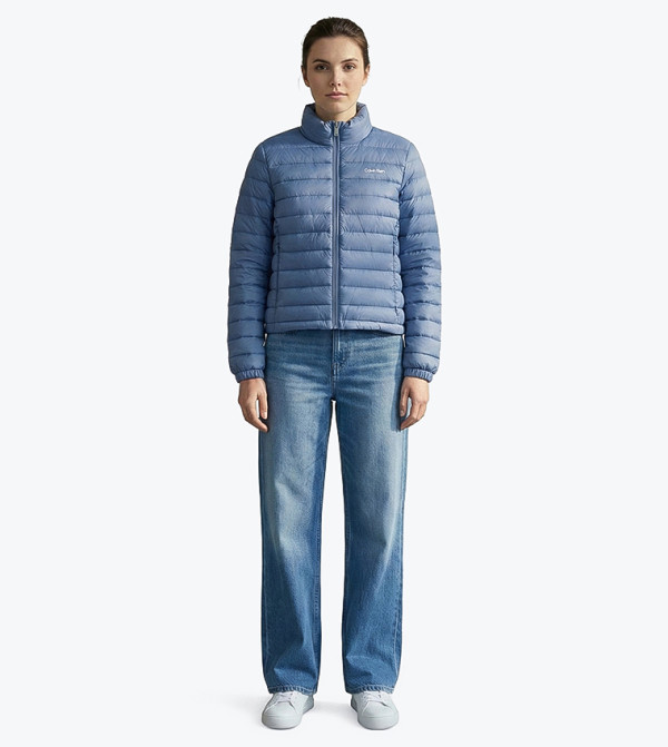 Calvin Klein  Puffer & Quilted Jackets - Blue Puffer & Quilted Jackets