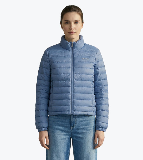 Calvin Klein  Puffer & Quilted Jackets - Blue Puffer & Quilted Jackets