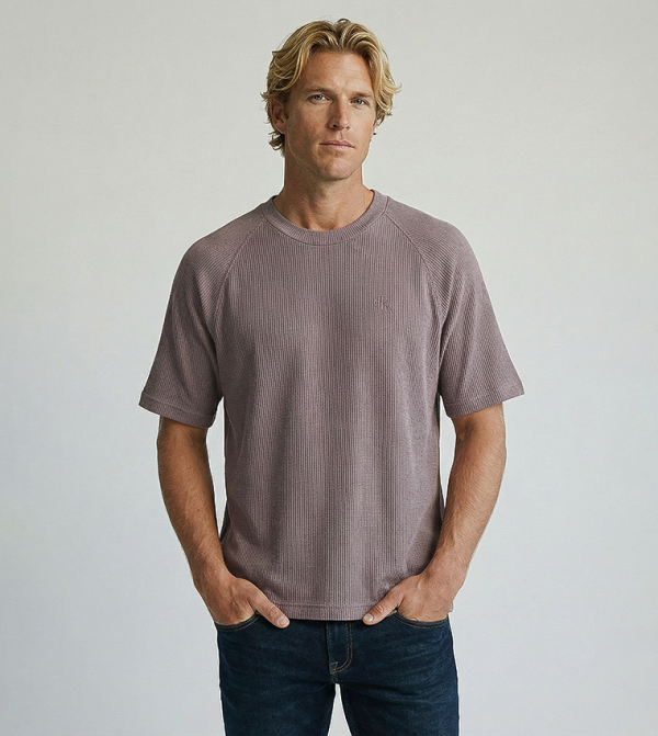 Calvin Klein Jeans Calvin Klein Jeans - Brown Round Neck T-Shirts