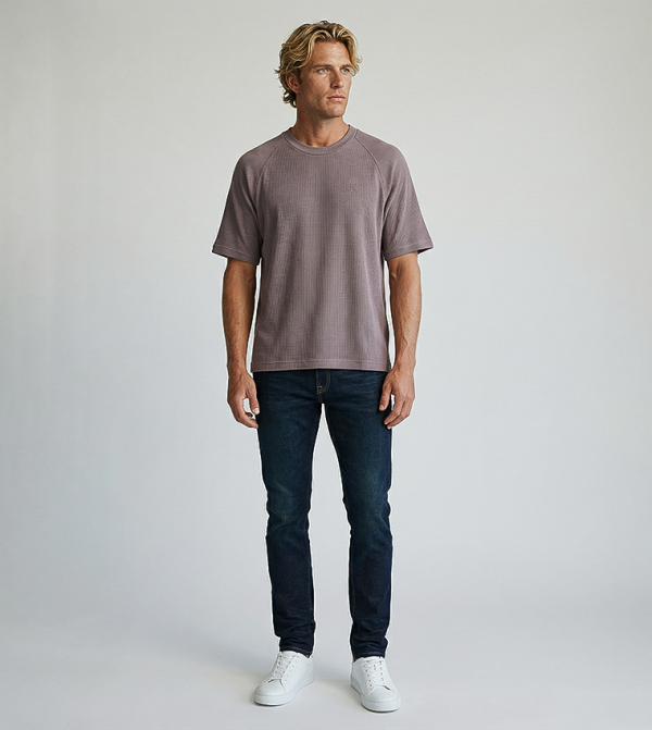 Calvin Klein Jeans Calvin Klein Jeans - Brown Round Neck T-Shirts
