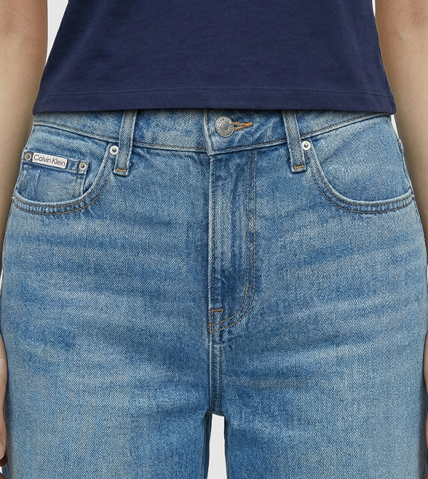 كالفن كلاين جينز  baggy-denim-edit - أزرق Wide Leg Jeans