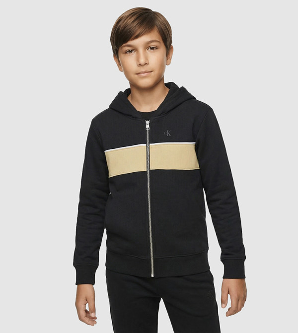 Calvin Klein Jeans  Winterwear & Outerwear - Black Sweatshirts