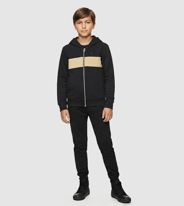 Calvin Klein Jeans  Winterwear & Outerwear - Black Sweatshirts