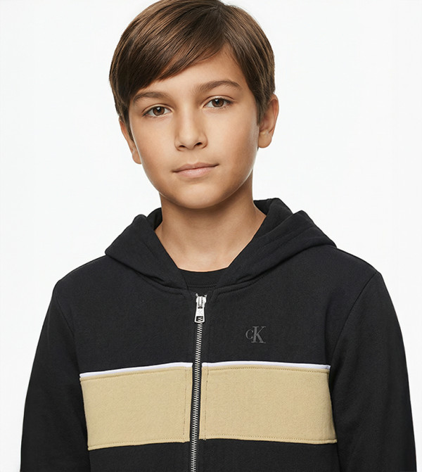 Calvin Klein Jeans  Winterwear & Outerwear - Black Sweatshirts