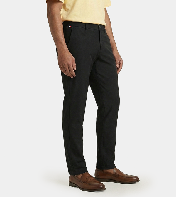 تومي هيلفيغر ملابس - أسود Chinos