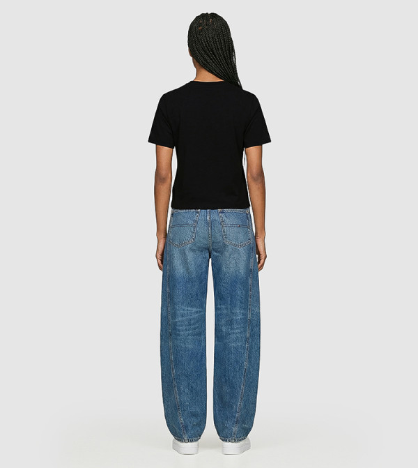 Tommy Hilfiger  Clothing - BLACK Short Sleeve T-Shirts