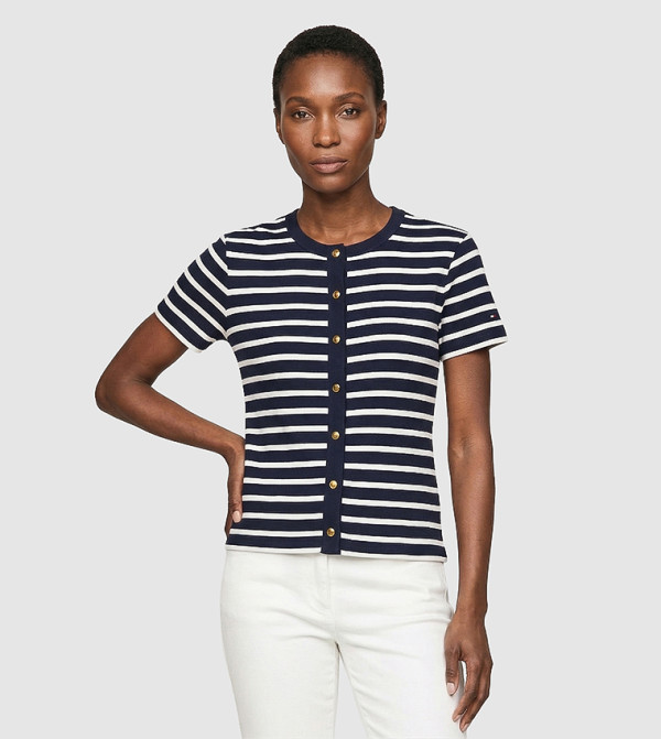 Tommy Hilfiger Clothing - Navy Short Sleeve T-Shirts