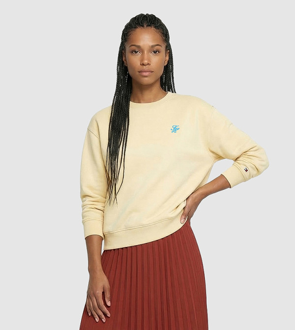 Tommy Hilfiger  Hoodies & Sweatshirts - Beige Sweatshirts