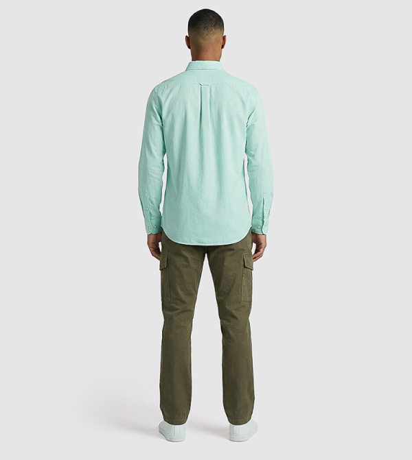 تومي هيلفيغر  قمصان - أخضر Long Sleeves