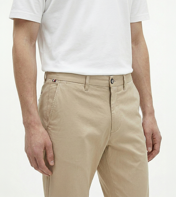 Tommy Hilfiger  Casual Pants - Beige Casual Pants