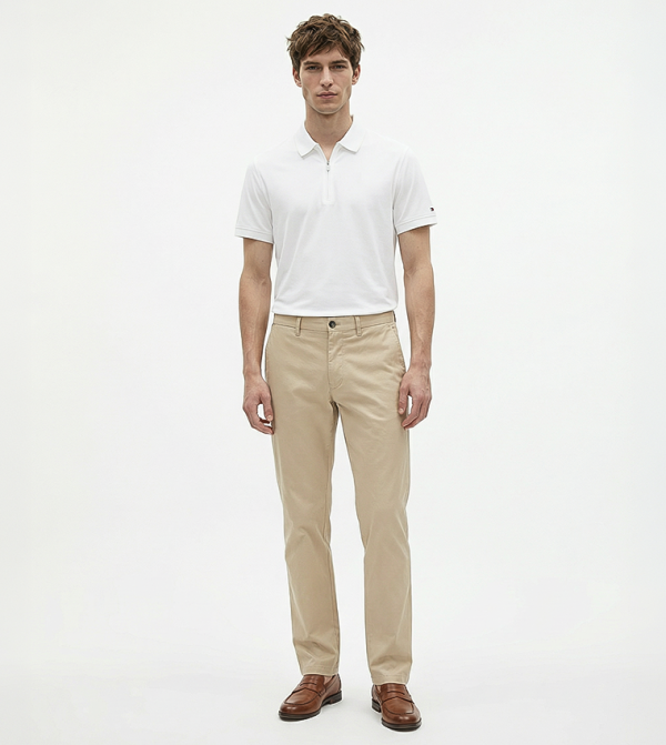Tommy Hilfiger  Casual Pants - Beige Casual Pants