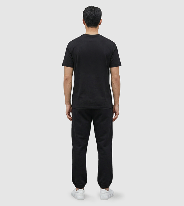 تومي هيلفيغر  ملابس - أسود Round Neck T-Shirts