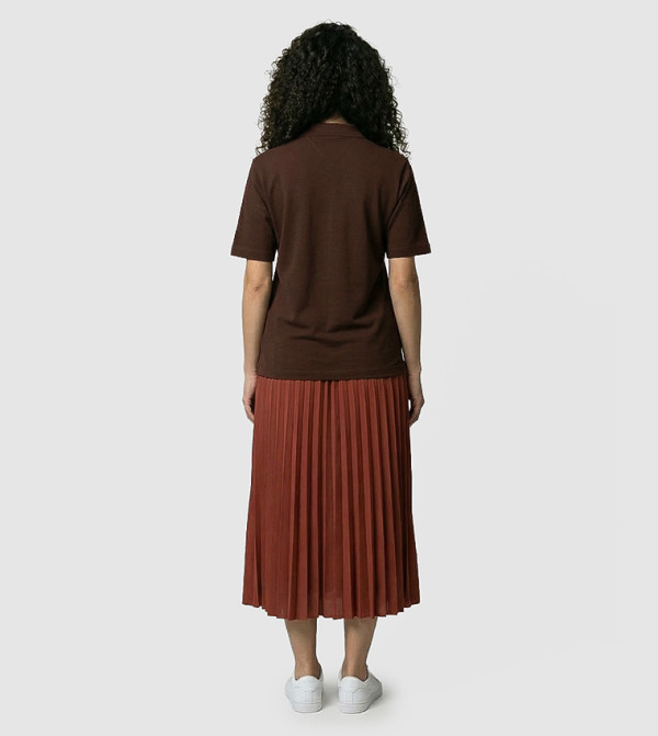 Tommy Hilfiger  Clothing - Brown Polo T-shirts