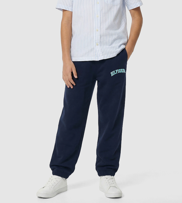 Tommy Hilfiger  varsity-graphics - Navy Joggers