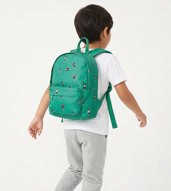 تومي هيلفيغر  back-to-school-ready - أخضر حقائب يد كبيرة
