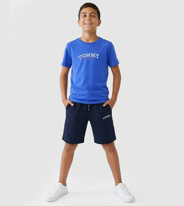 Tommy Hilfiger cobalt-and-ochre - Blue T-shirts