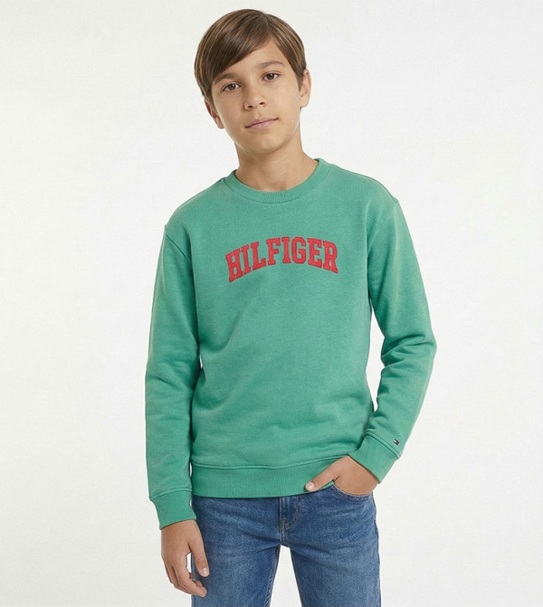 Tommy Hilfiger  Winterwear & Outerwear - Green Sweatshirts