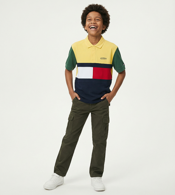 Tommy Hilfiger  heatwave-ready-k - Yellow T-shirts