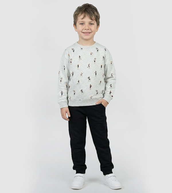 Tommy Hilfiger  preppy-layers - Grey Sweatshirts