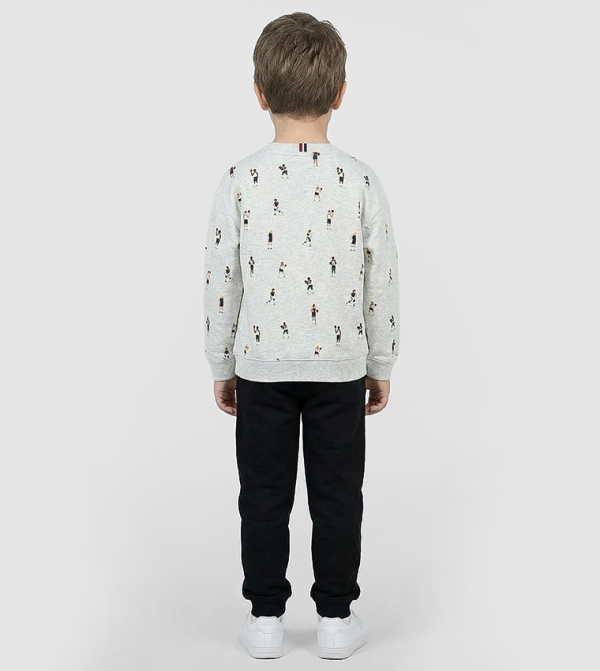 Tommy Hilfiger  preppy-layers - Grey Sweatshirts