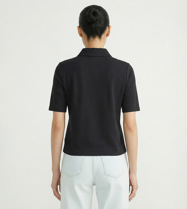 Calvin Klein Calvin Klein - BLACK Polo T-shirts