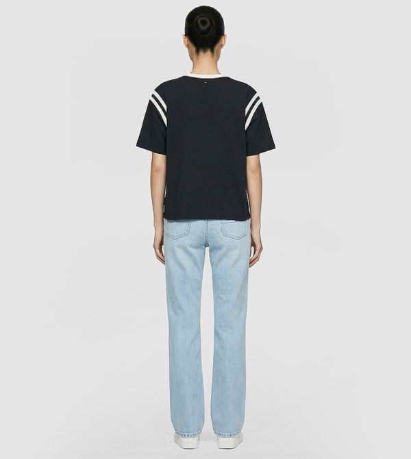 Tommy Hilfiger Casual T-Shirts - Navy Short Sleeve T-Shirts