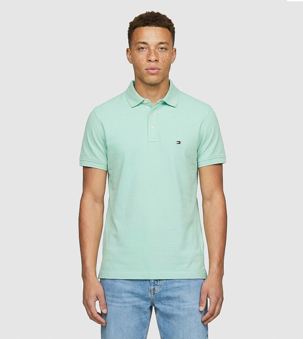 Tommy Hilfiger  Clothing - Green Polo T-shirts
