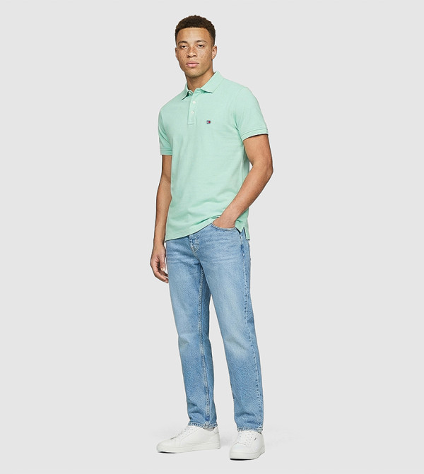 Tommy Hilfiger  Clothing - Green Polo T-shirts