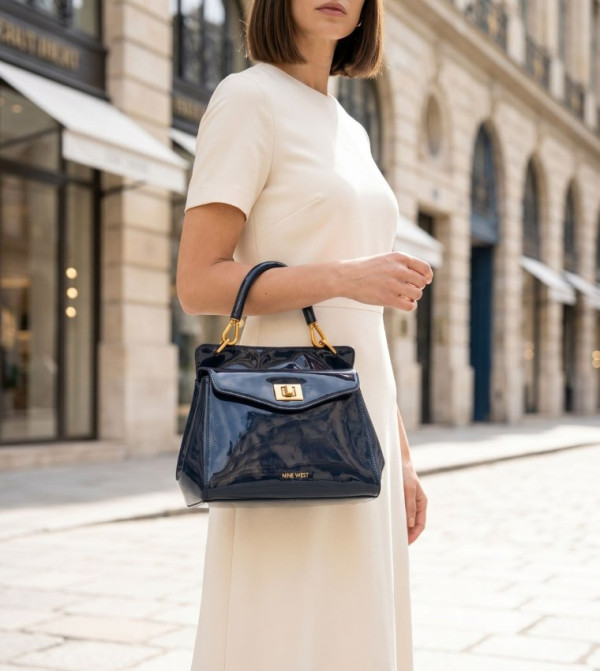 Nine West Nine West - Navy Satchel Bags