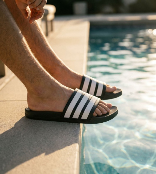 Adidas Slides - Black Slides