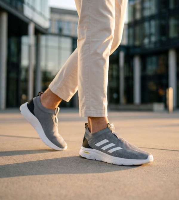 Adidas Adidas - Grey Walking Shoes